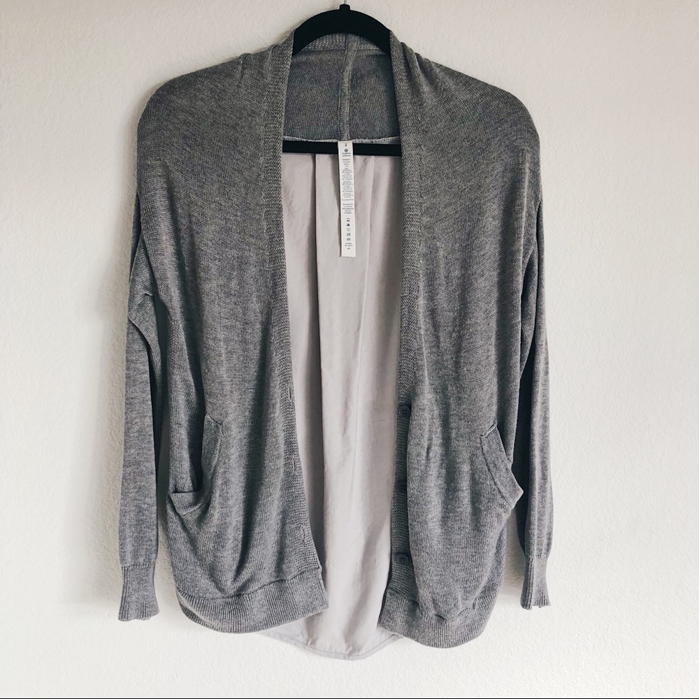 Lululemon Cardi in the Front Cardigan